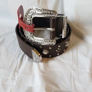 Ladies Rhinestone belt XL